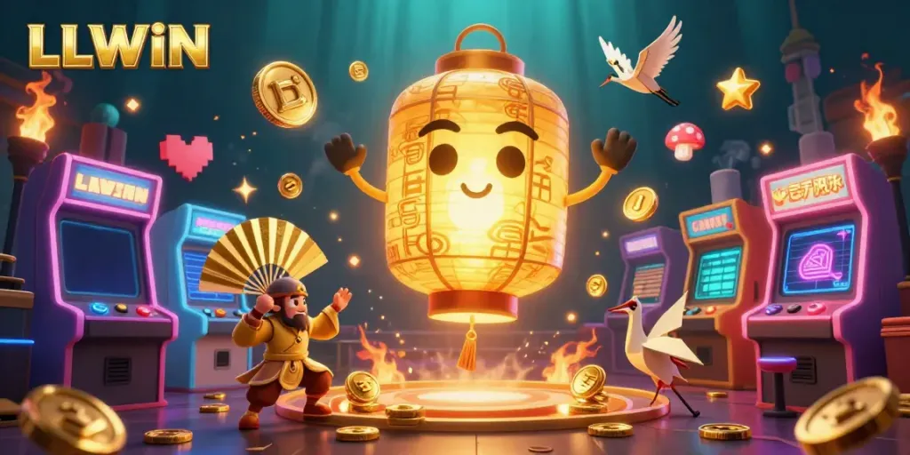 Experience exciting gameplay at LLWIN Casino with enchanting spirits and vibrant gaming elements.
