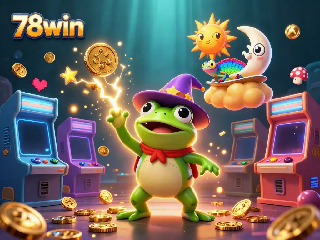 Experience thrilling gameplay at 78win, where the weather wizard frog brings a storm of winnings!