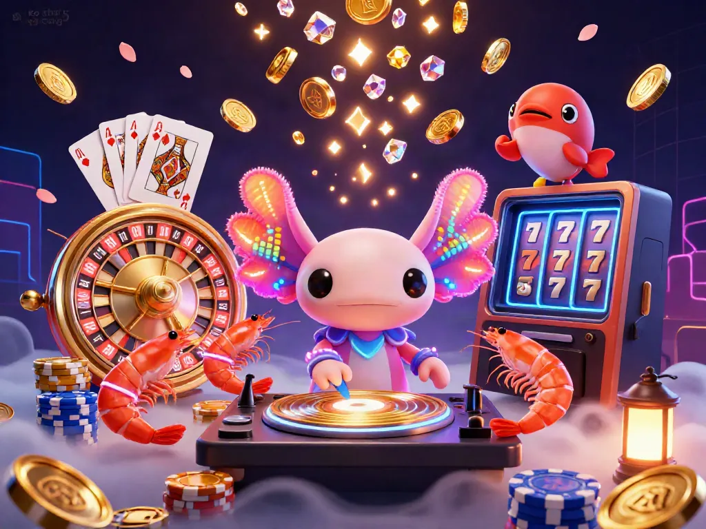 Kèo Nhà Cái 5 showcases vibrant energy in a dynamic gaming scene with colorful characters and casino elements.